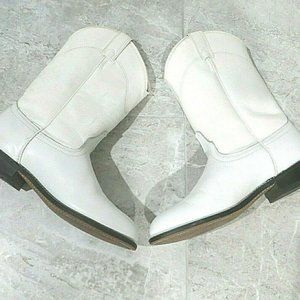 LAREDO WHITE ROPER WESTERN BOOTS